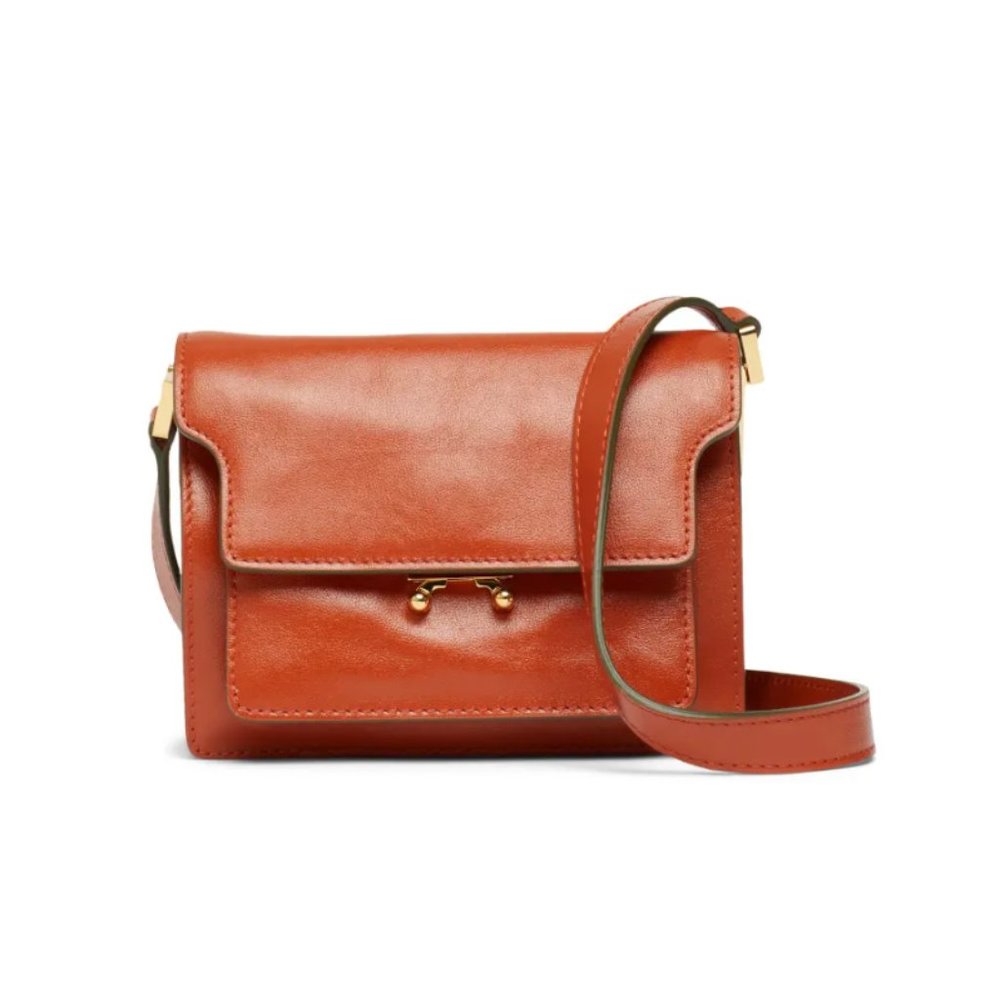 Marni Trunk Soft Mini Bag - Brown Leather
